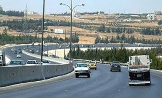 بدء أعمال توسعة وتحسين مدخل منطقة السخنة