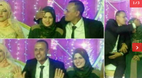 بالصور- زوجة تحضر حفل زفاف زوجها على عروسه الجديدة بالصور- زوجة تحضر حفل زفاف زوجها على عروسه الجديدة