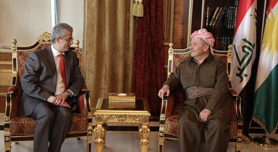بارزاني يودّع القنصل الاردني ويؤكد : الأوضاع الحالية بحاجة إلى التعاون بارزاني يودّع القنصل الاردني ويؤكد : الأوضاع الحالية بحاجة إلى التعاون