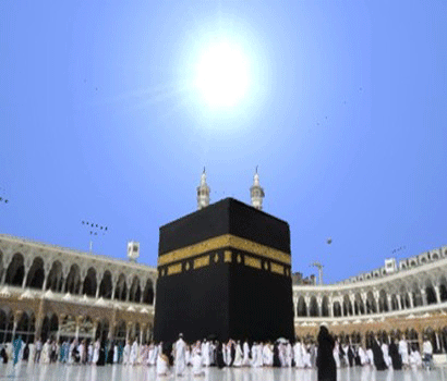 درجة الحرارة بالحرمين الشريفين تقترب من 50 درجة مئوية