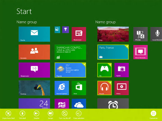 تسريب صور من نظام Windows Blue تسريب صور من نظام Windows Blue