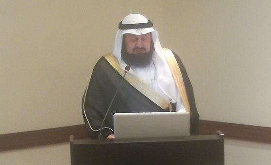 بدء أعمال أولى جلسات الورشة العلمية لرابطة العالم الإسلامي بدء أعمال أولى جلسات الورشة العلمية لرابطة العالم الإسلامي