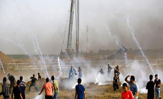 إصابة 6 فلسطينيين خلال مواجهات مع الجيش الإسرائيلي في الضفة إصابة 6 فلسطينيين خلال مواجهات مع الجيش الإسرائيلي في الضفة
