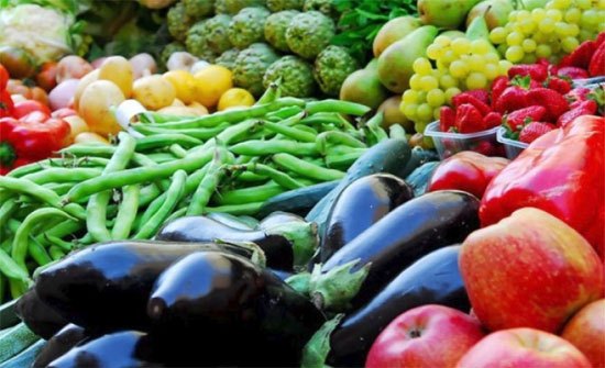 أسعار الخضار والفواكة ليوم الاثنين