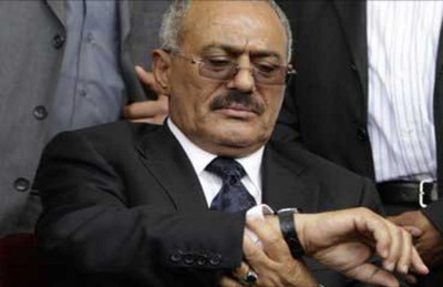 صالح يطالب بمحاكمة رئيس اليمن بتهمة الخيانة