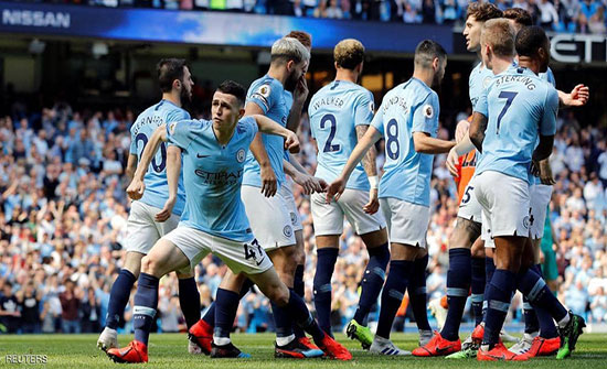 مانشستر سيتي يثأر من توتنهام ويستعيد صدارة الدوري مانشستر سيتي يثأر من توتنهام ويستعيد صدارة الدوري