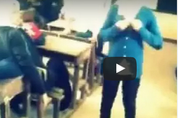 شاهد.. طالبة ترقص على أنغام المهرجانات داخل الفصل