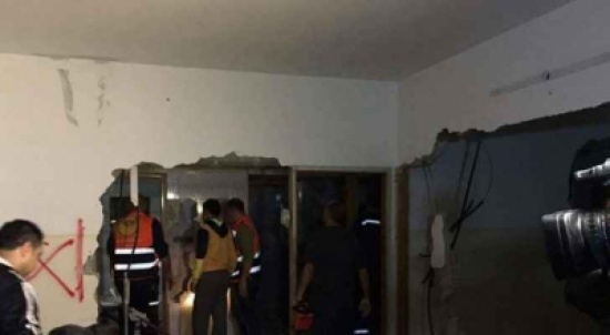 الاحتلال الاسرائيلي يهدم منزل أحد منفذي عملية ايتمار بنابلس