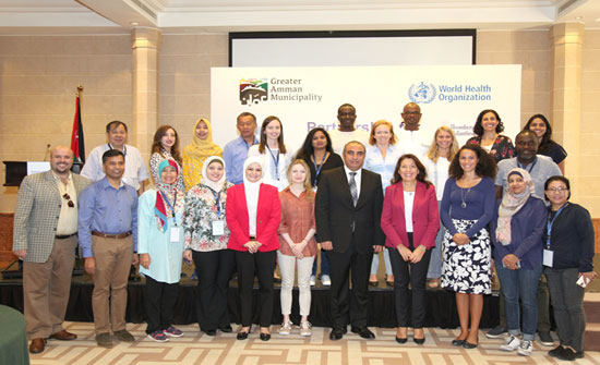 الشواربة : خطوات جادة للوصول بمدينة عمان إلى مدينة صحية