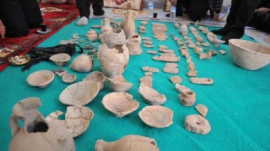 العراق يستعيد قطعاً اثرية موغلة بالقدم من الأردن العراق يستعيد قطعاً اثرية موغلة بالقدم من الأردن