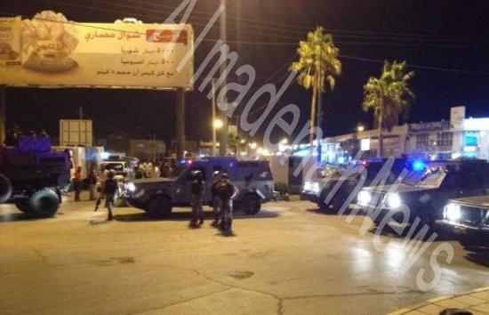 معان : تكسير 3 سيارات تابعة للدرك معان : تكسير 3 سيارات تابعة للدرك