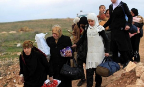 استقبال 784 لاجئا سوريا خلال 72 ساعة استقبال 784 لاجئا سوريا خلال 72 ساعة