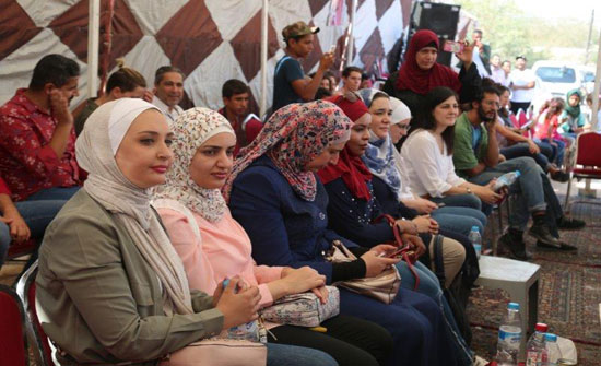 N.A"البناء الأخضر" المعمارية تشارك في افتتاح مشروع "Greening the desert"