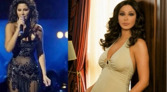 إليسا تظهر مفاتنها بفستان شفاف إليسا تظهر مفاتنها بفستان شفاف