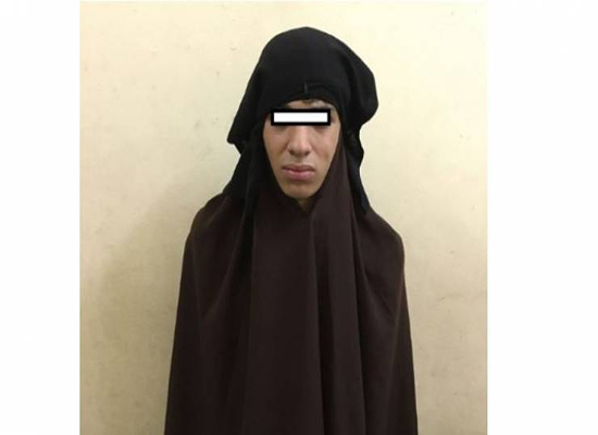 صورة: شاب تخفى بالنقاب ليتحرش بالنساء .. كيف كشف أمره؟