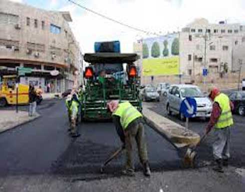 الامانة : 4300 طن من الاسفلت لصيانة الطرق بعد العاصفة الثلجية