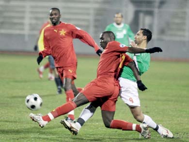 الوحدات يؤكد سطوته على المريخ السوداني وديا الوحدات يؤكد سطوته على المريخ السوداني وديا