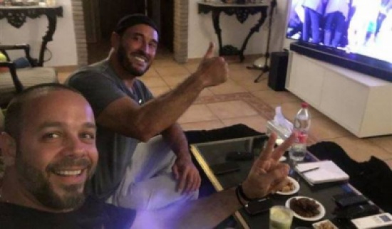 كاظم الساهر وميشال فاضل معاً في اسبانيا كاظم الساهر وميشال فاضل معاً في اسبانيا