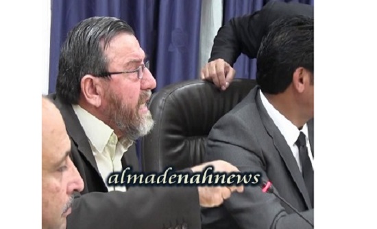 النائب الشيشاني يطالب بحراسة غرفة الباشا المتقاعد محمد بشير في المستشفى النائب الشيشاني يطالب بحراسة غرفة الباشا المتقاعد محمد بشير في المستشفى