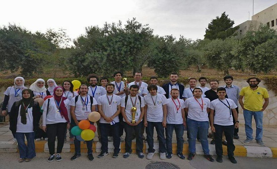 جامعة الأميرة سمية تحصد 4 مراكز في مسابقة عمان للبرمجة جامعة الأميرة سمية تحصد 4 مراكز في مسابقة عمان للبرمجة
