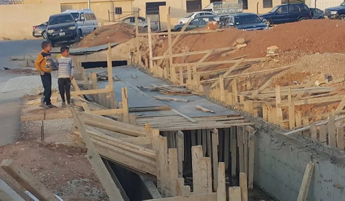 مادبا : عبارة صندوقية في حي ابو عبيدة