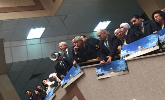 محاكم الأردن تتوقف عن الترافع تنديدا بقرار ترامب ..صور محاكم الأردن تتوقف عن الترافع تنديدا بقرار ترامب ..صور