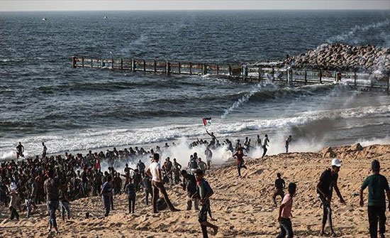 إصابة 29 فلسطينيا بأسلحة إسرائيلية قبالة شواطئ غزة إصابة 29 فلسطينيا بأسلحة إسرائيلية قبالة شواطئ غزة