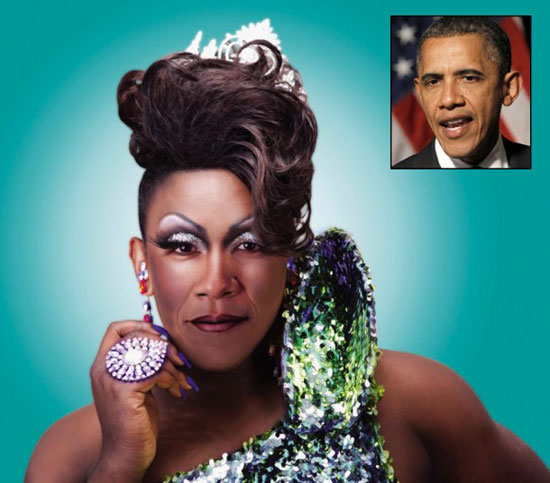 بالصور.. رسام يحول أبرز زعماء العالم إلى ملكات جمال !!