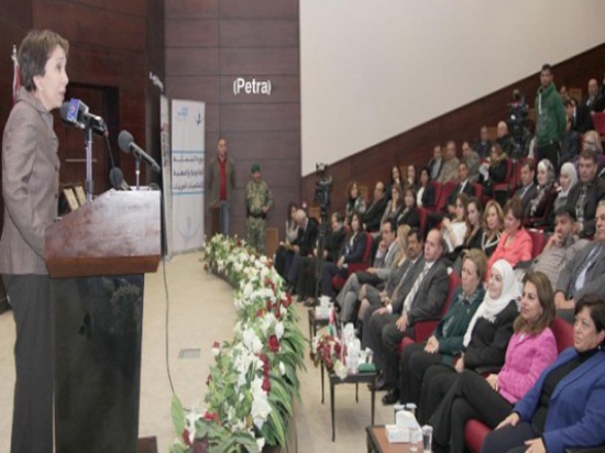 الاحتفال بيوم الاعلاميات العربيات في جامعة الشرق الوسط