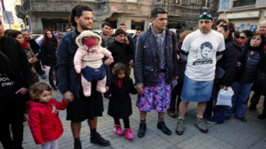 رجال بالتنانير في اسطنبول