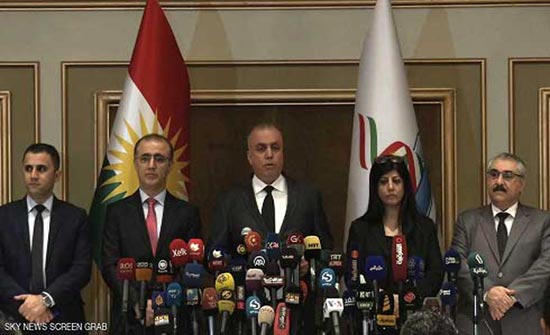 نتائج رسمية: 92 بالمئة صوتوا لاستقلال كردستان