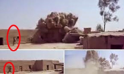 3 ثوان فقط لنجاة جنديين بريطانيين في أفغانستان