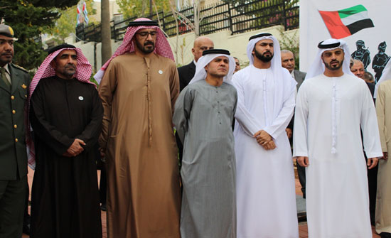 سفارة الامارات العربية المتحدة بعمّان تشارك في يوم الشهيد