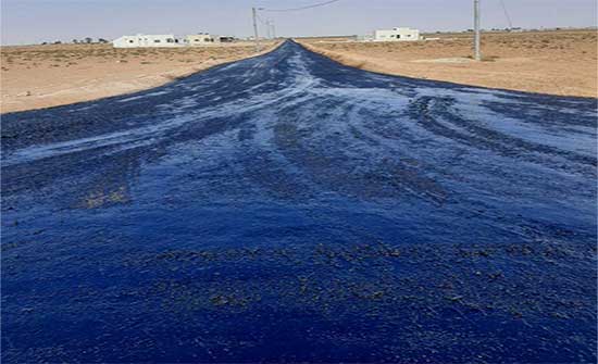 اشغال المفرق تنفذ مشاريع طرق زراعية في لواءي البادية الشمالية الغربية والشرقية اشغال المفرق تنفذ مشاريع طرق زراعية في لواءي البادية الشمالية الغربية والشرقية