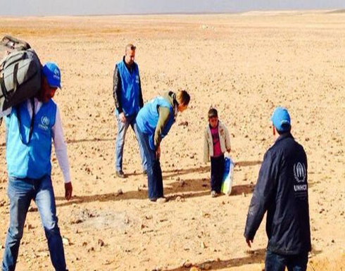 الأمم المتحدة : هذه هي حقيقة صورة الطفل السوري في الصحراء الأمم المتحدة : هذه هي حقيقة صورة الطفل السوري في الصحراء