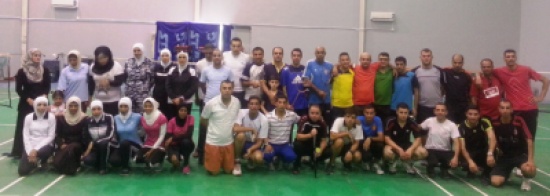تواصل منافسات بطولة الأمن العام للريشة الطائرة تواصل منافسات بطولة الأمن العام للريشة الطائرة