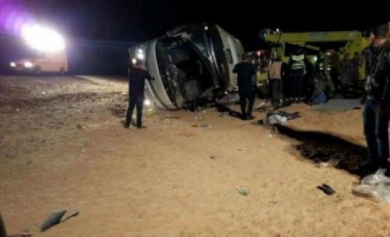 وفاة في حادث لحافلة معتمرين أردنيين في السعودية