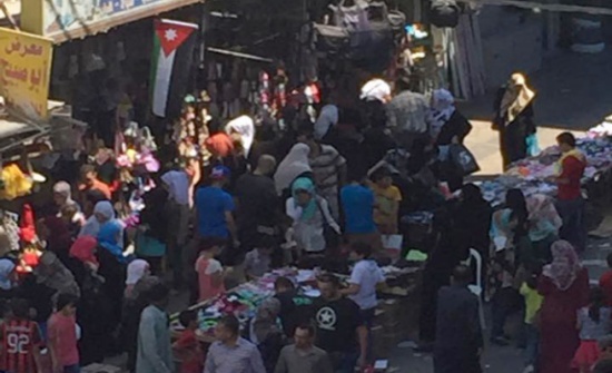 الزرقاء: منع إقامة البسطات بعد رمضان