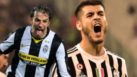 موراتا يعادل رقم ديل بييرو في دوري أبطال أوروبا موراتا يعادل رقم ديل بييرو في دوري أبطال أوروبا