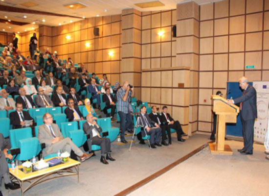 المؤتمر الختامي لمشروع تعزيز ضبط الجودة في التعليم الالكتروني يعقد في جامعة الأميرة سمية