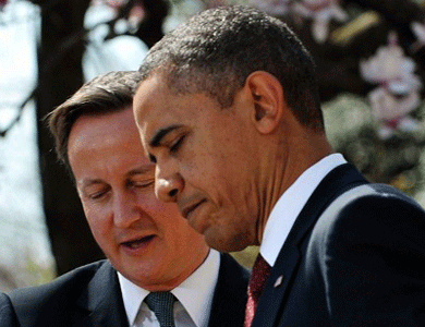 كاميرون يضغط على أوباما ليوجه ضربة صاروخية تأديبية لسورية