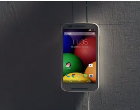 “موتورولا” تكشف رسميًا عن هاتفها الذكي Moto E “موتورولا” تكشف رسميًا عن هاتفها الذكي Moto E