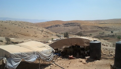 الجرافات الإسرائيلية تهدم خربة "أم الجمال" بالكامل في الأغوار