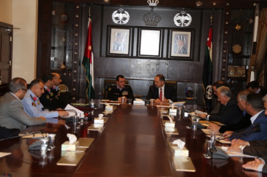 بحث سبل التعاون بين الامن ووزارة العدل