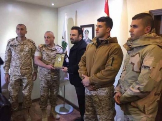 الجيش اللبناني يكرّم عاصي الحلاني الجيش اللبناني يكرّم عاصي الحلاني
