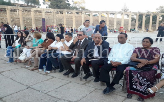 بالصور : عدد من سفراء الدول الصديقة يحضرون مهرجان جرش بالصور : عدد من سفراء الدول الصديقة يحضرون مهرجان جرش