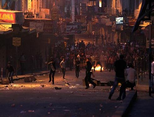 إصابة 28 مواطنا في مواجهات في قلقيلية