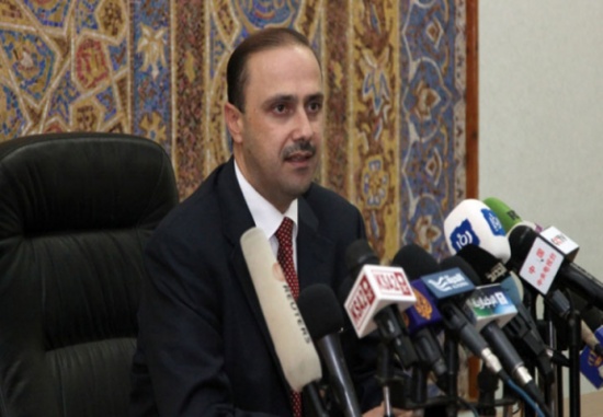 المومني يبحث توثيق العلاقات الاعلامية مع وفد عراقي