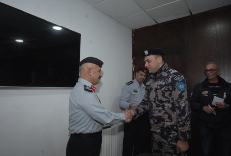 تخريج دورة لكوادر الدفاع المدني الفلسطيني في المديرية العامة للدفاع المدني