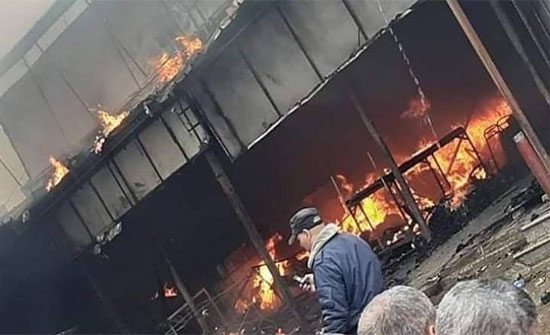 ارتفاع وفيات حريق النصيرات وسط قطاع غزة إلى 13 ارتفاع وفيات حريق النصيرات وسط قطاع غزة إلى 13